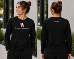 Blue Ridge #raidersregulate Unisex Long Sleeve T-shirt