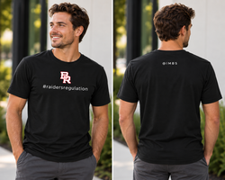 Blue Ridge #raidersregulate Unisex Short Sleeve T-shirt